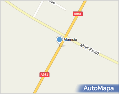 AutoMapa map