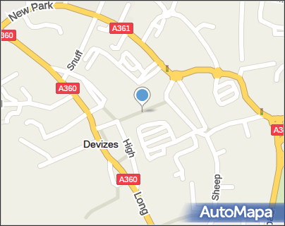 AutoMapa map