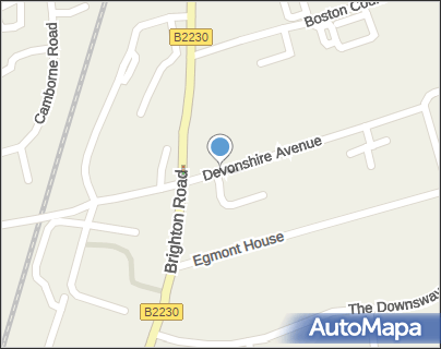 AutoMapa map